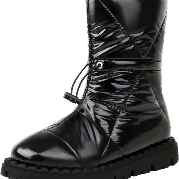 Sun gurg women’s ankle boots Quilted Down Snow size 9 - Picture 2 of 5